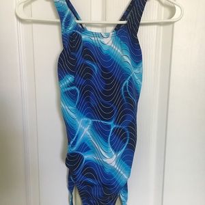 New Speedo blue bathing suit XS